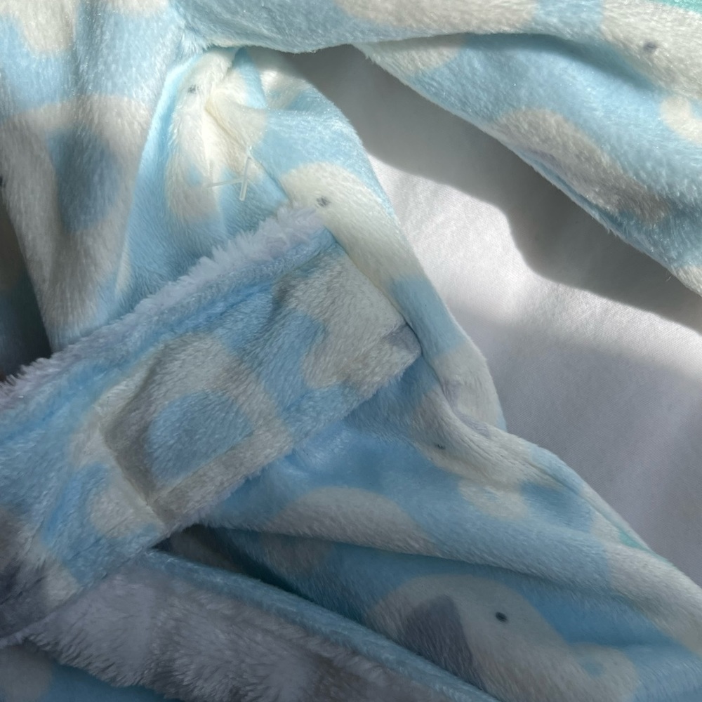 Zak and Zoey Baby Bath Robe | 0-9M - Picture 4 of 5
